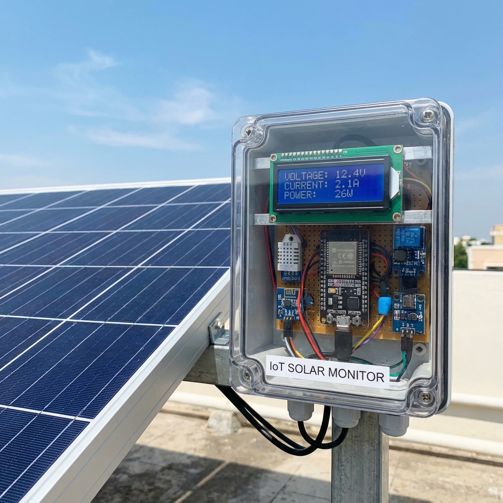 Solar Panel Monitoring System